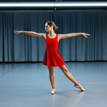 **

"A driven artist in a modern rehearsal space, fully clothed in comfortable practice attire, practicing dance moves with focused determination, safe for work, appropriate content, perfect anatomy, natural proportions, professional studio lighting, high quality, modest dress."

**
