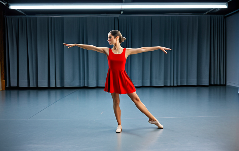 **
"A driven artist in a modern rehearsal space, fully clothed in comfortable practice attire, practicing dance moves with focused determination, safe for work, appropriate content, perfect anatomy, natural proportions, professional studio lighting, high quality, modest dress."
**